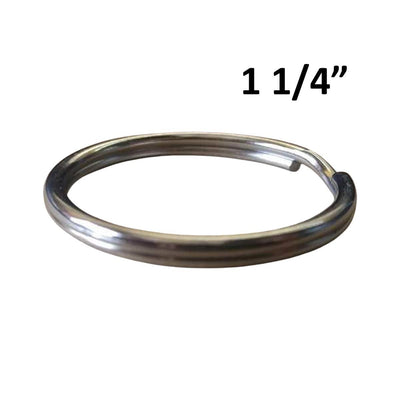 1 1/4 Inch Heavy Duty Split Key Rings, Bulk Packs (SPID-9240)