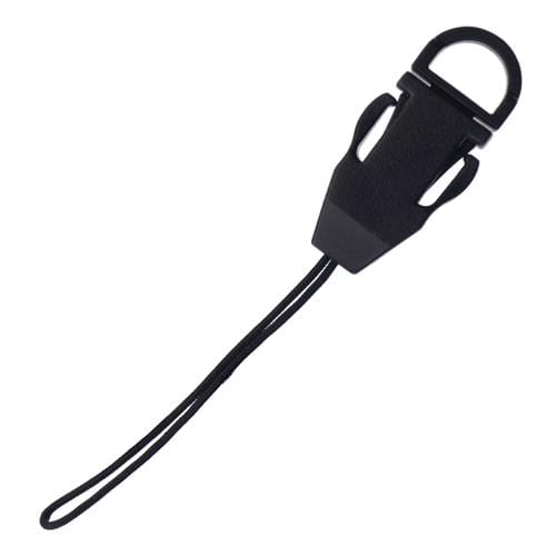Black detachable loop string adapter for USB drives and cell phones, SKU SPID-CPA.