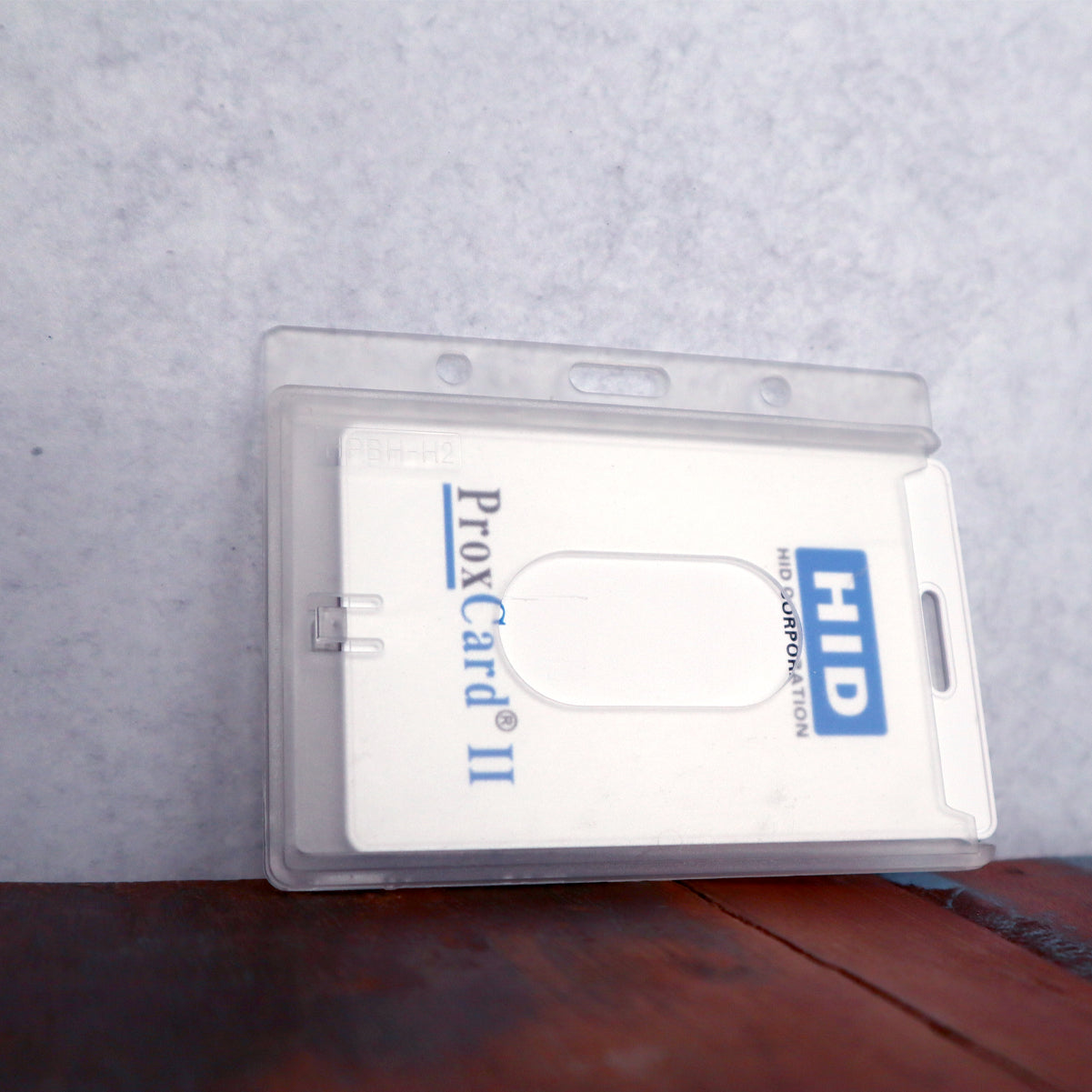 Horizontal 70 - 90 Mil ProxCard II / Thick HID Proximity Card Holder (SPID-PROX-H)