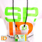 Person wearing a shirt with "SPID" on it and a lanyard around their neck, holding an ID card in a Horizontal Vinyl Badge Holder with Zipper Top (506-ZHOS-CLR) for maximum ID card protection.