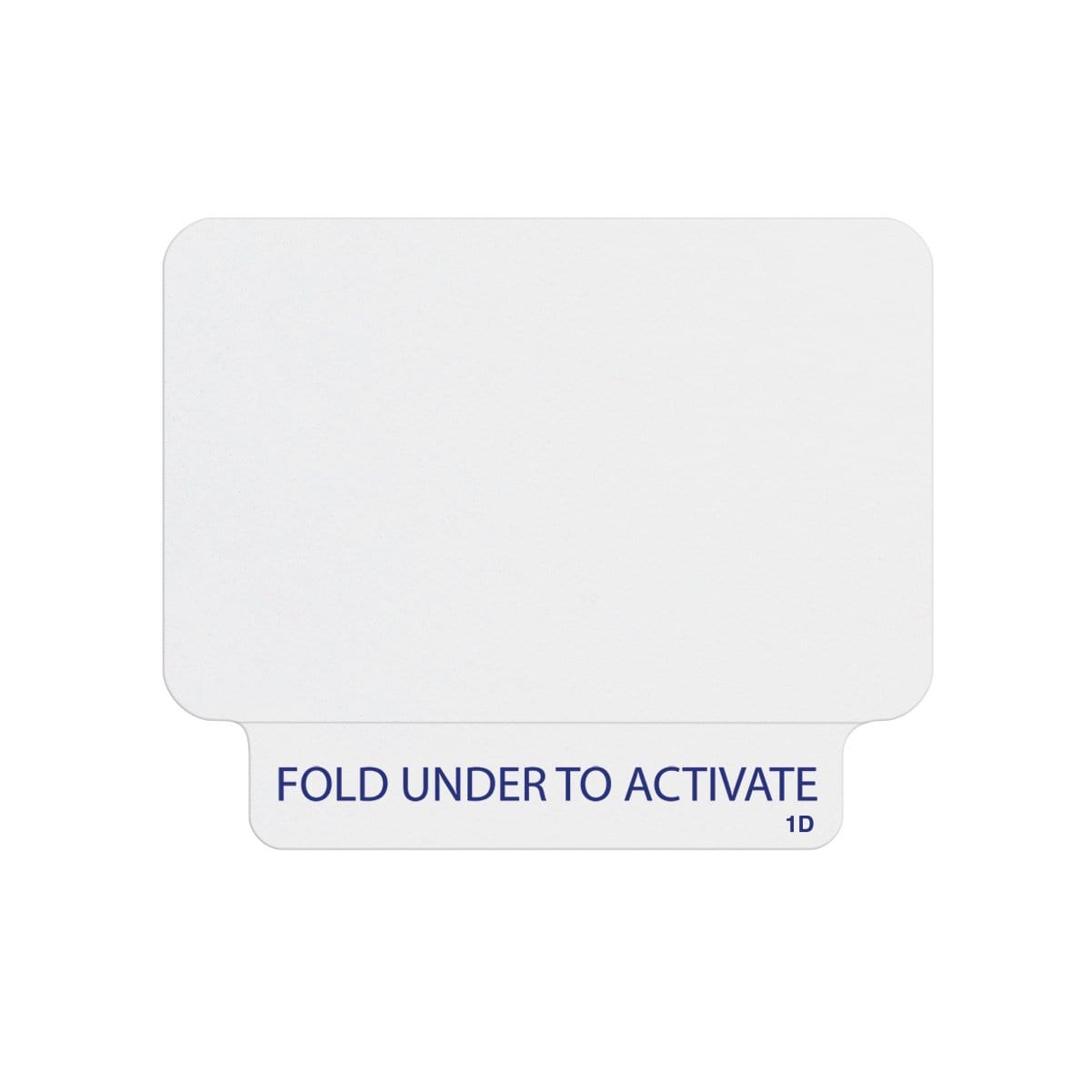 1+ Thermal Printable ONEstep Quick Tab TimeBadge, Box of 1000 (P/N T2031) T2031